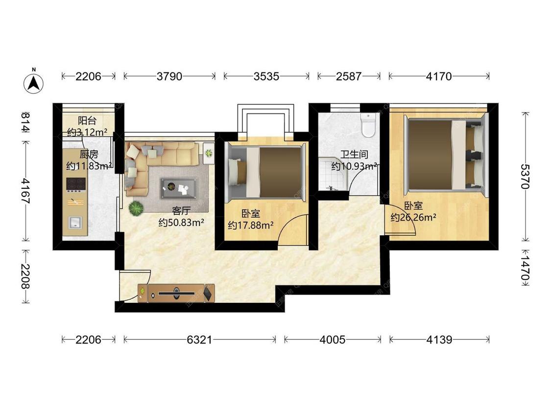 合租·珠海港海韵