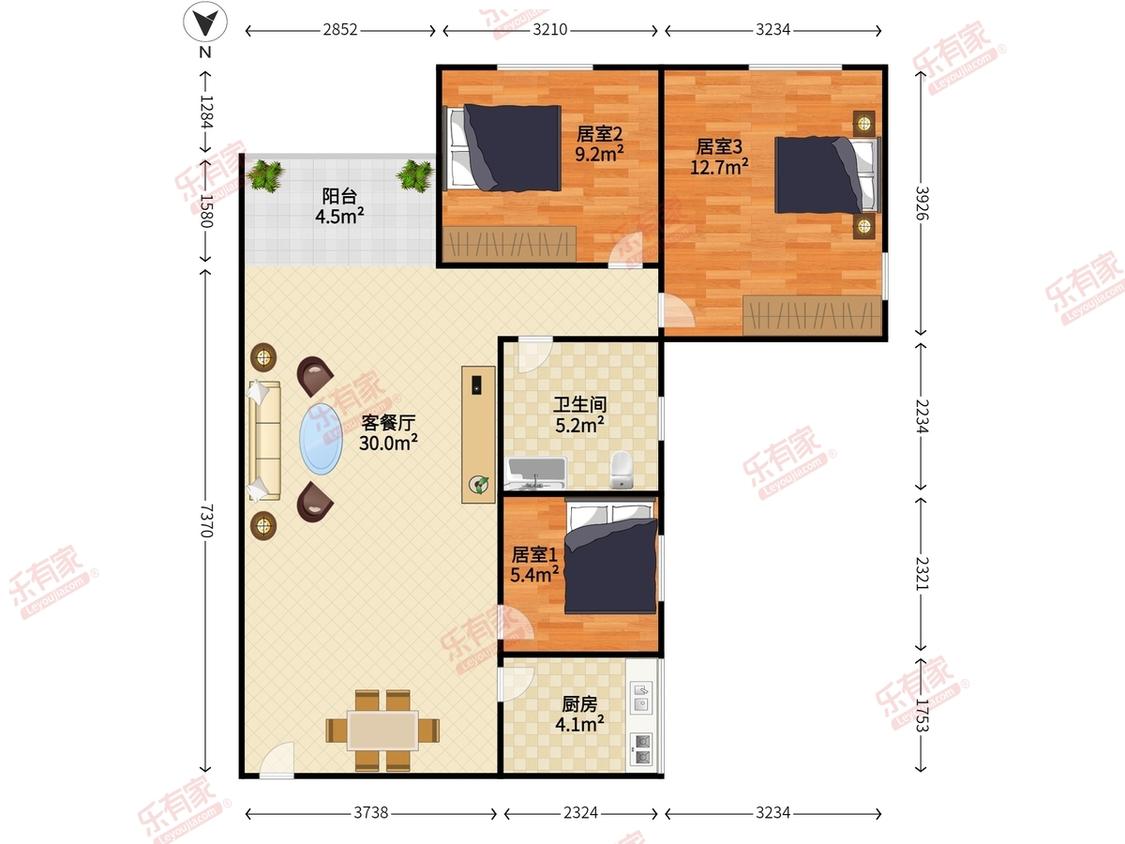 整租·金田花园