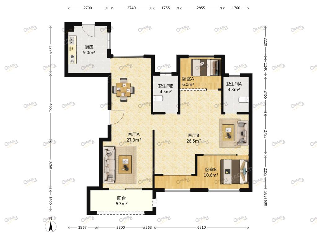 整租·首府壹号