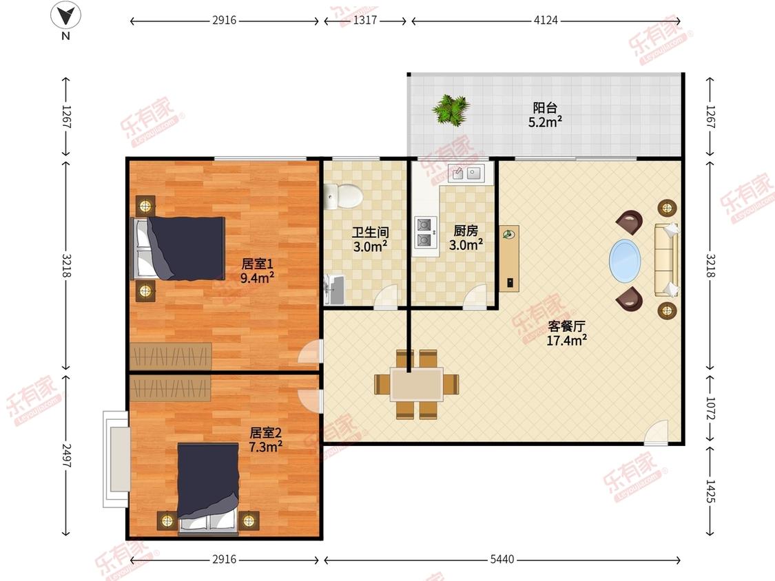 整租·梧桐山新居