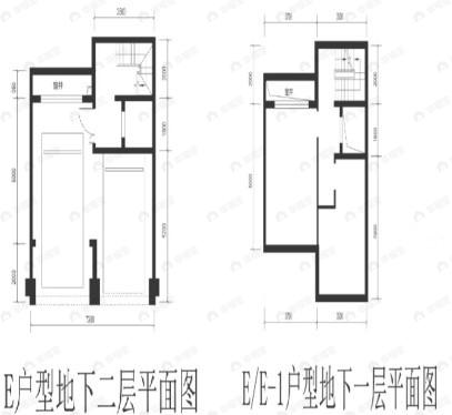 北京城建北京合院4室2厅3卫户型图