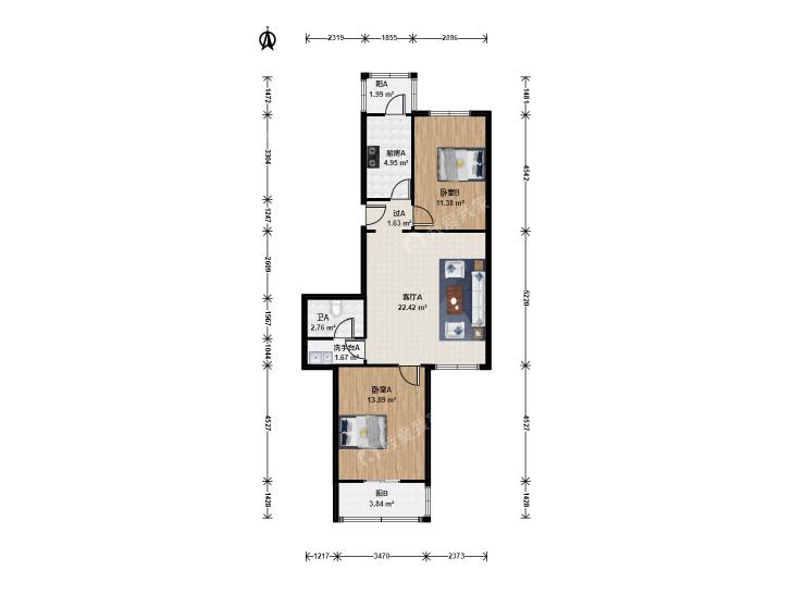 整租·玉海园(三里)