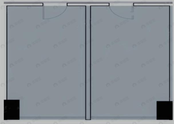 重庆渝北吾悦广场1室1厅1卫户型图