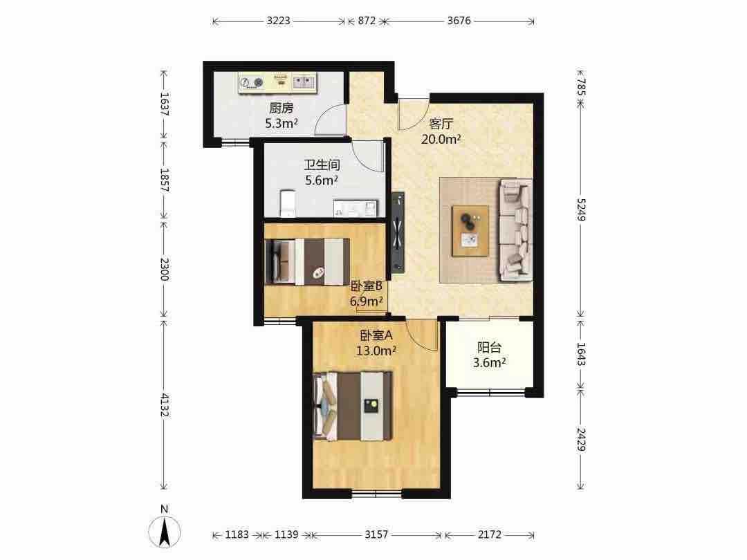 整租·永康城(丹桂苑)
