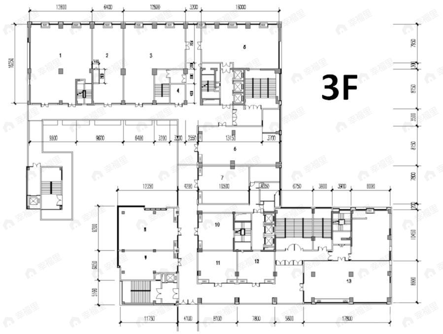 1室1厅建面50平undefined户型图