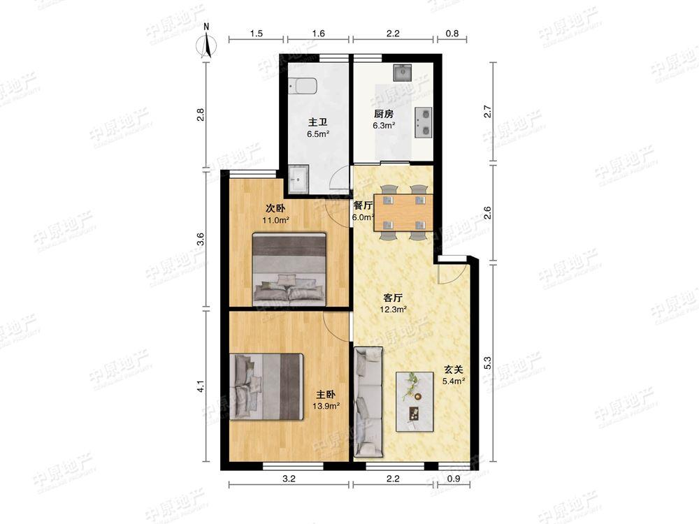 整租·罗山花苑(一期)