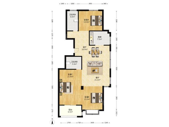 整租·安吉清华园