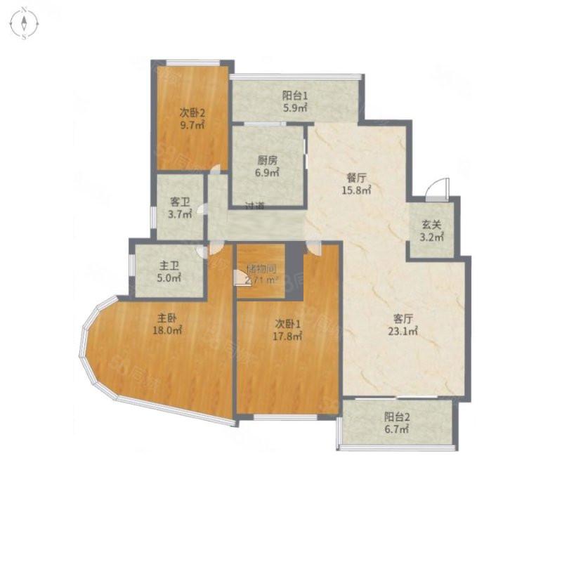 整租·中凯城市之光(静安)