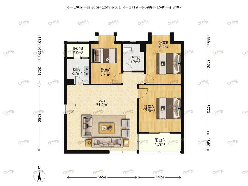 整租·双桂小区