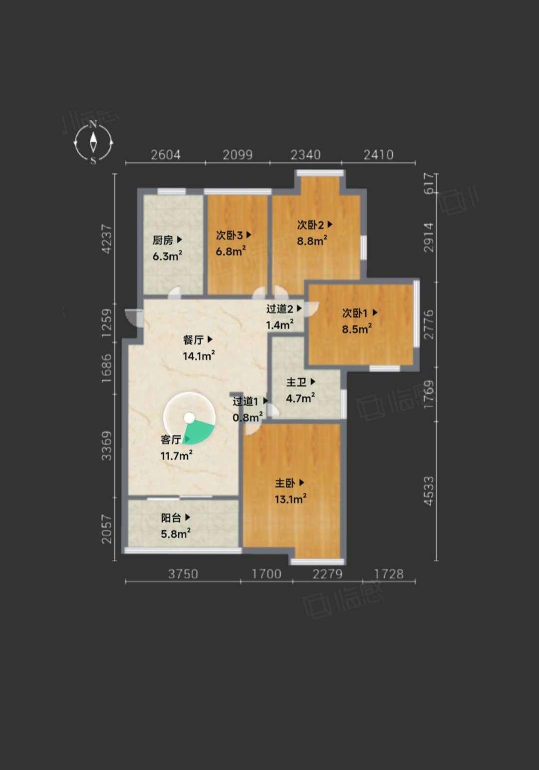 整租·海亮九玺(北区)