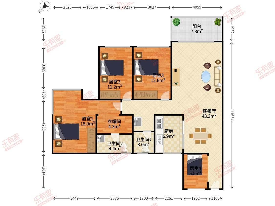 整租·兰亭国际名园
