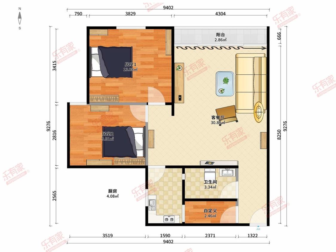 整租·园岭新村