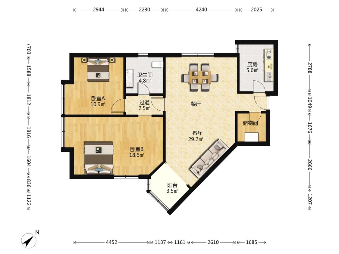 整租·三和花园