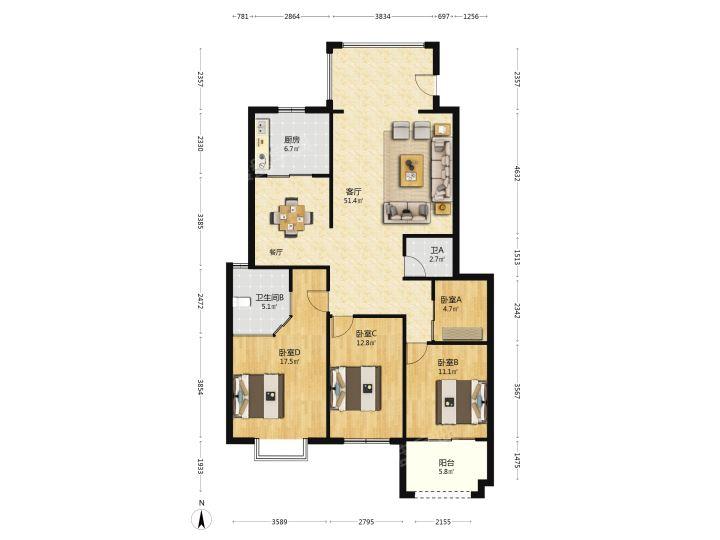 整租·汤泉世纪