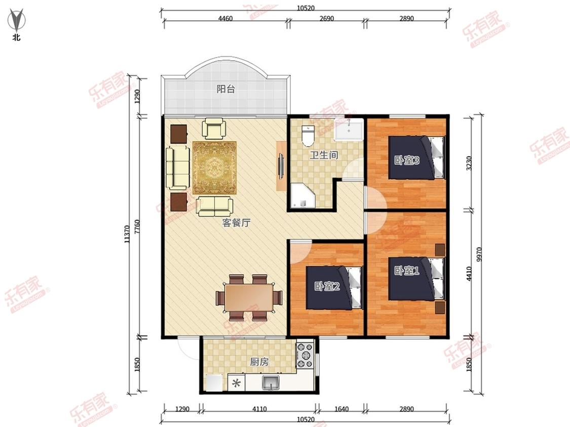 整租·泰华锦绣城