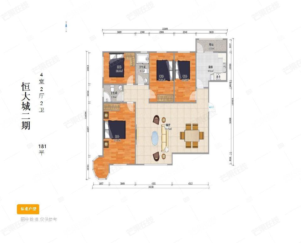 整租·恒大城(二期)