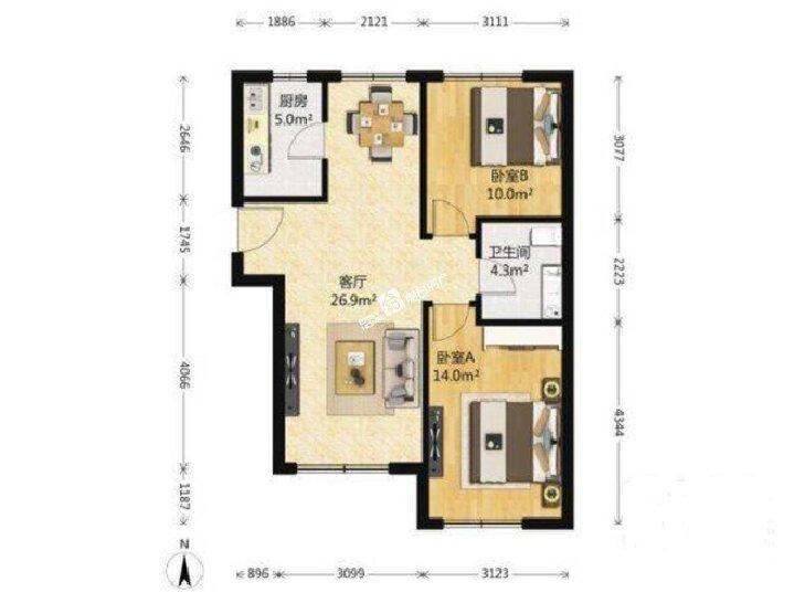 整租·金隅万科城(一期)