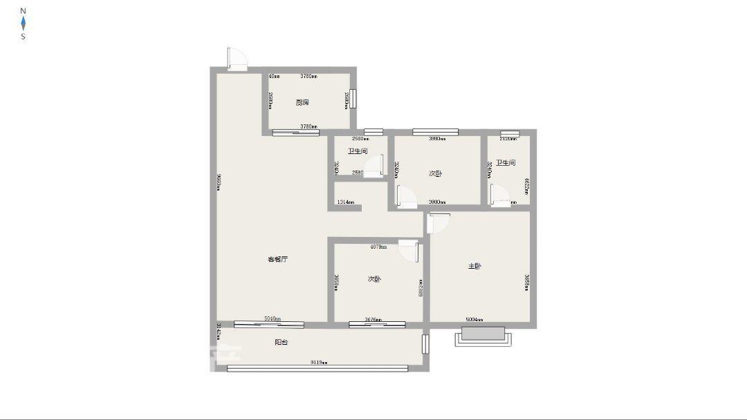 整租·碧桂园中南双玺