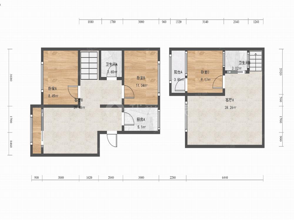 整租·天恒摩墅