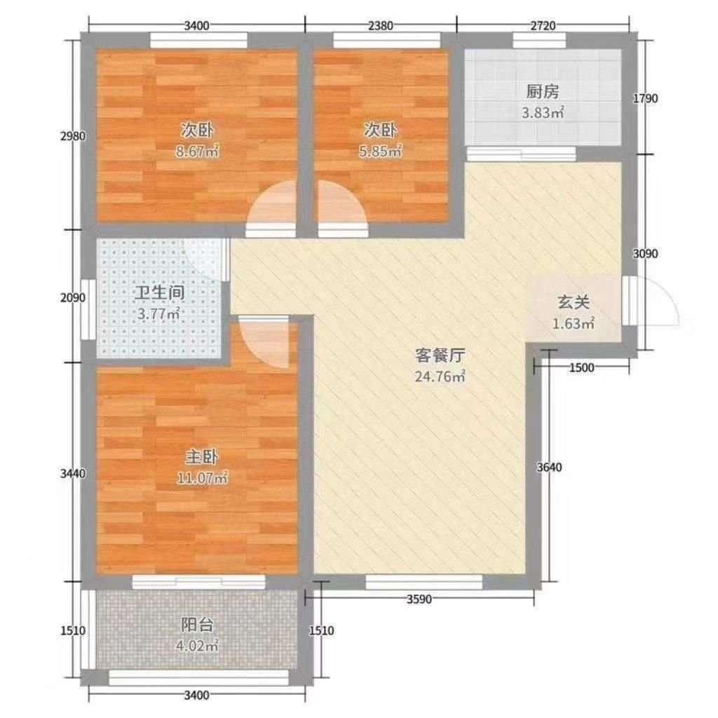 整租·风憬天下(东区)