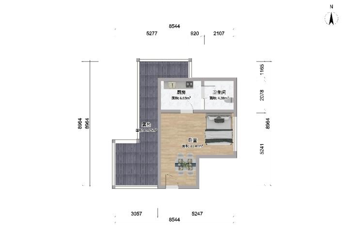 整租·北沙沟甲108号楼