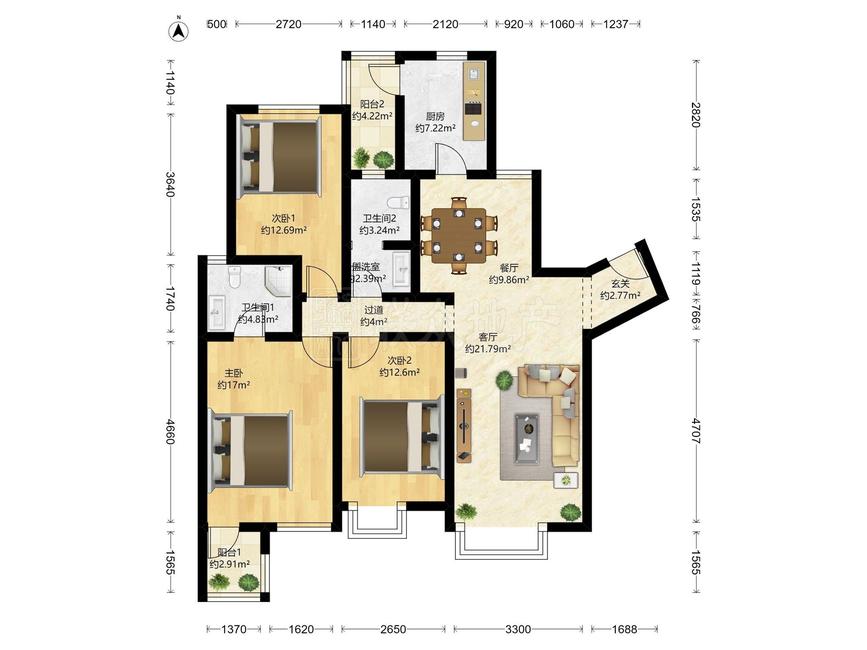 整租·时代龙和大道
