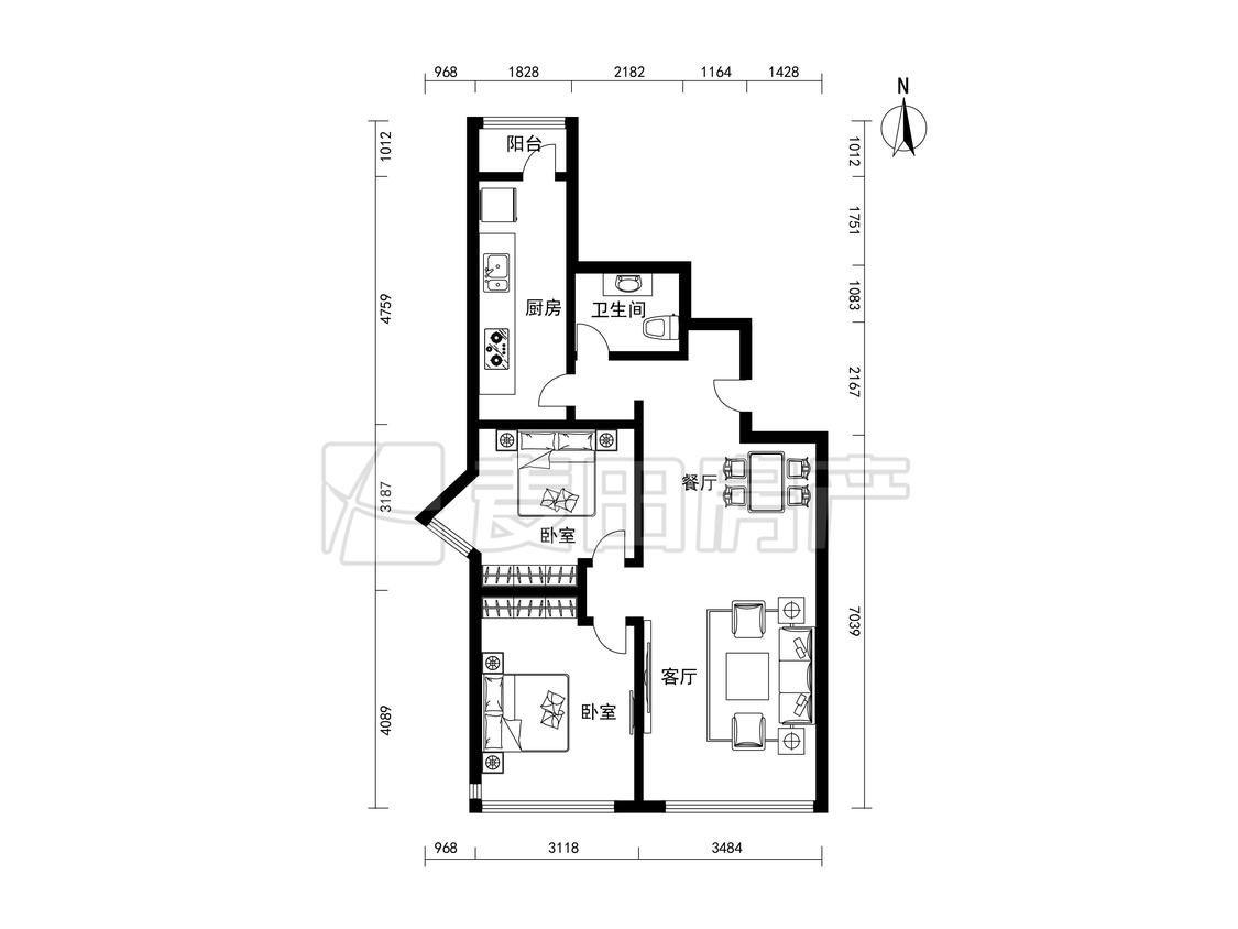 整租·富力城(D区)