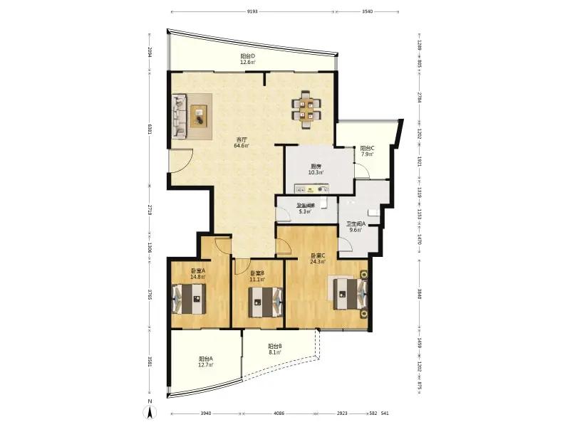 整租·金都汉宫