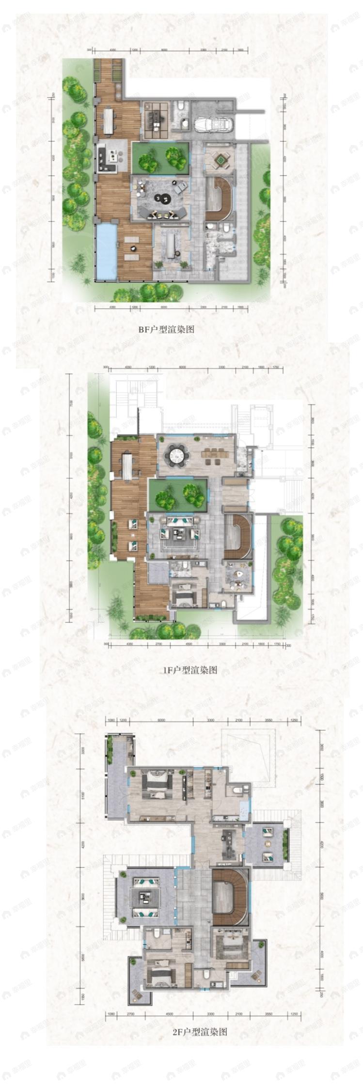 绿地无舍4室7厅7卫户型图