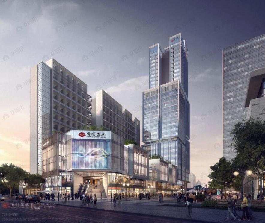 首创龙华中心效果图