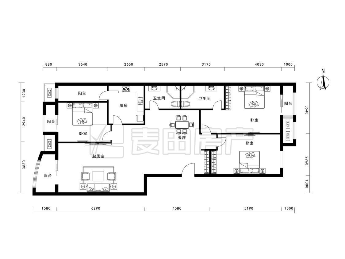 整租·中海城(香克林)