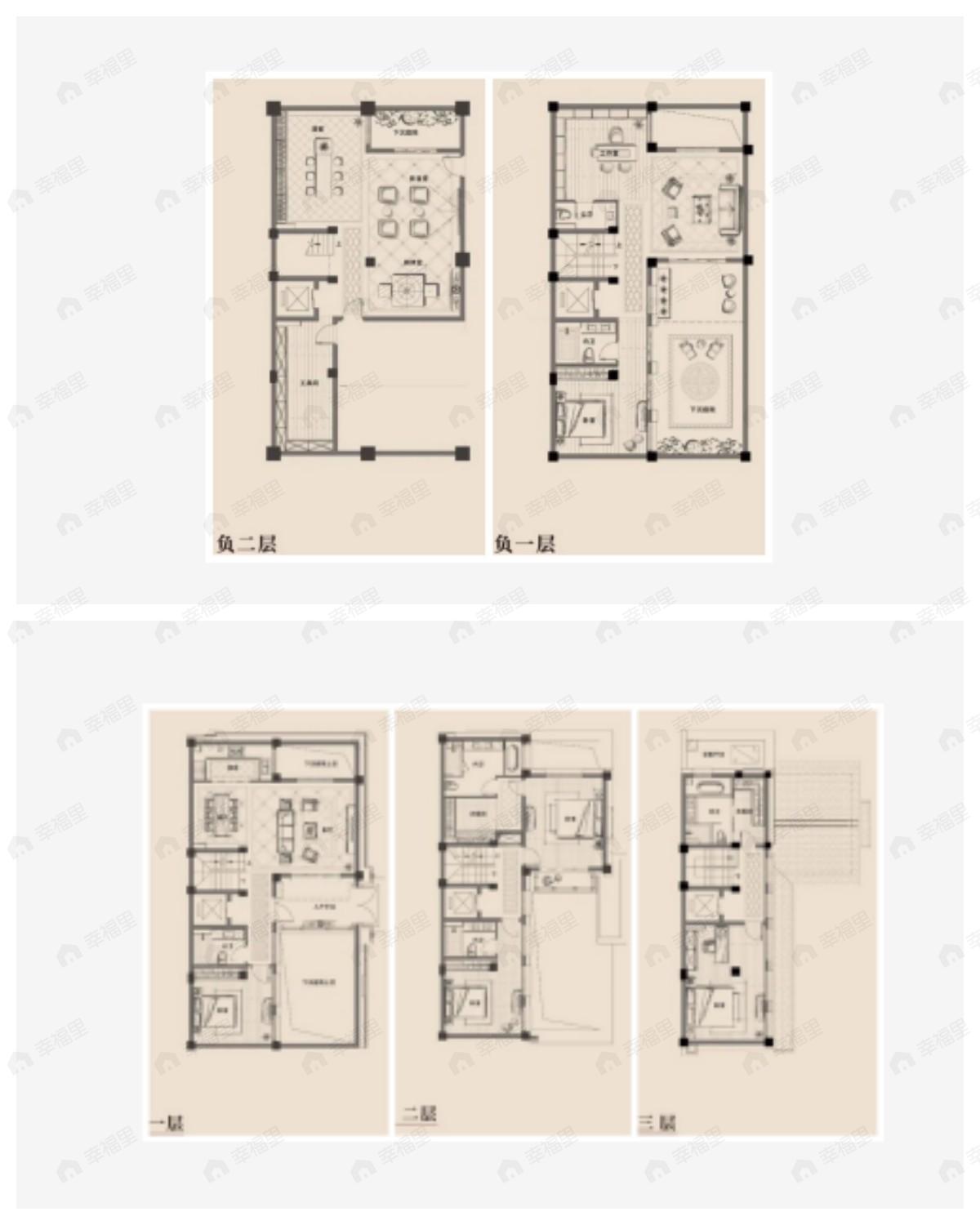 姑苏院子6室4厅6卫户型图