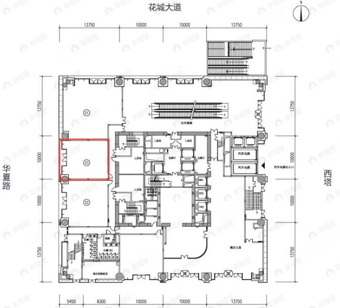 1室建面121平户型图