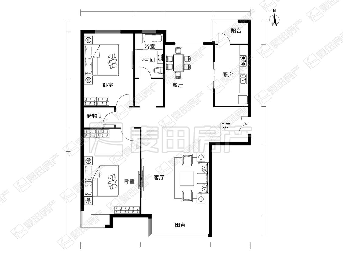整租·嘉铭桐城(D区)