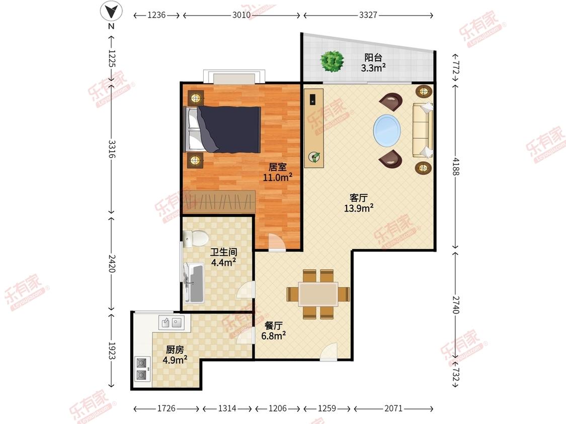 整租·旺海怡苑