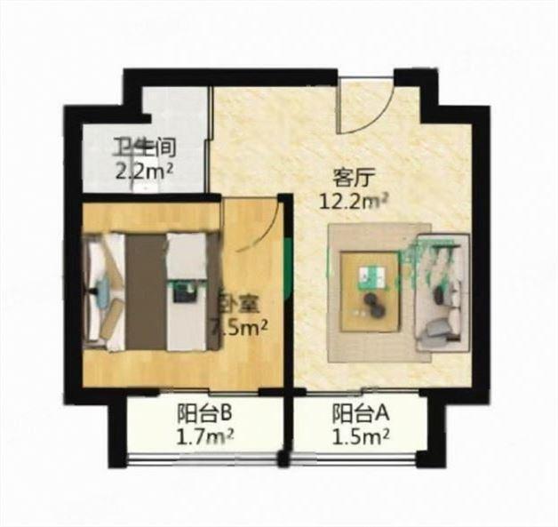 整租·七彩云南第壹城