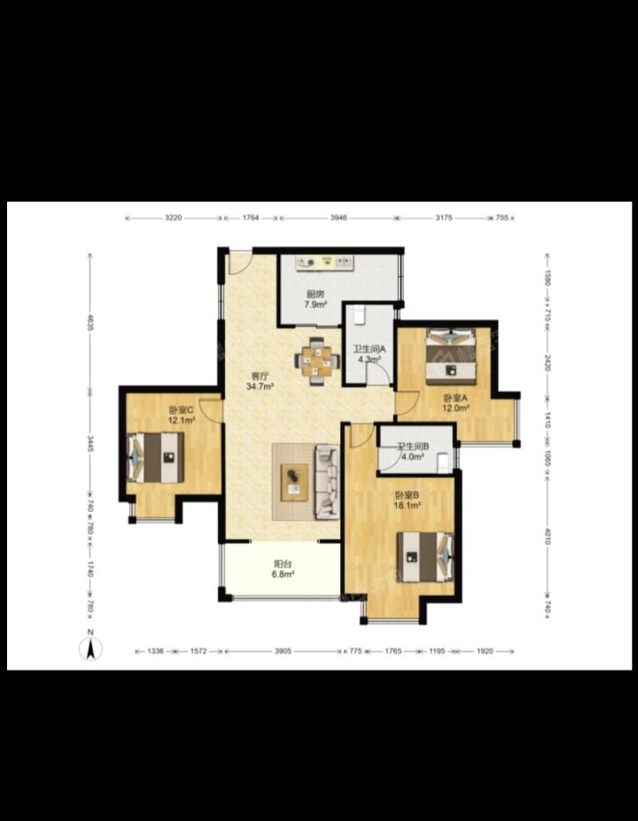 整租·松江帕提欧