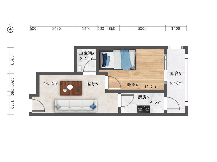 整租·本家润园(C区)
