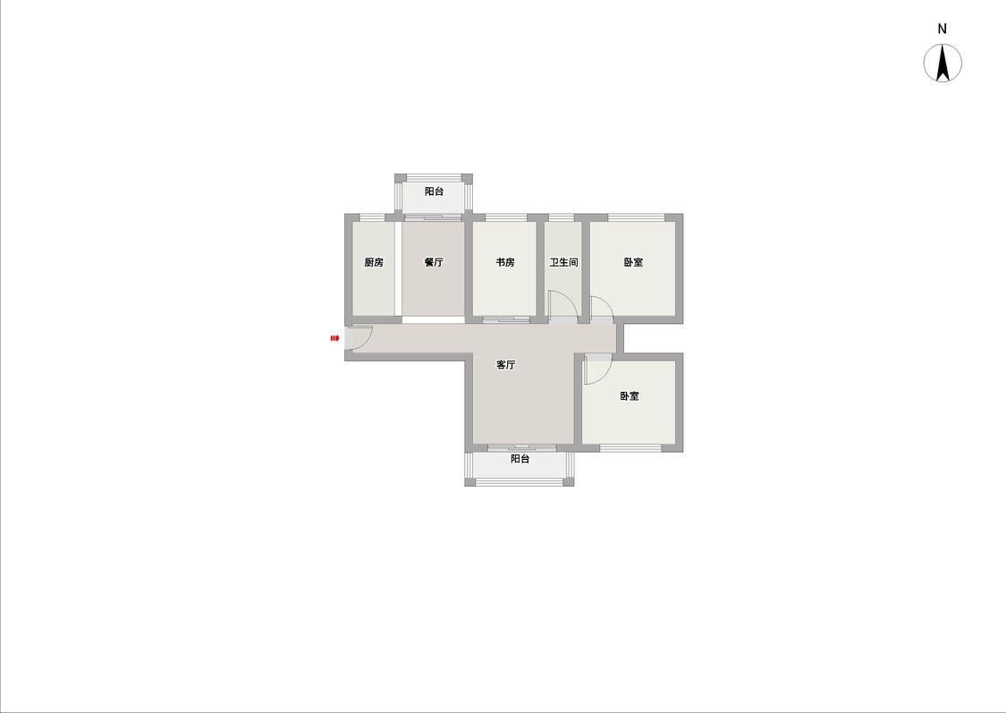 整租·中环一号(五期欧泊花郡)