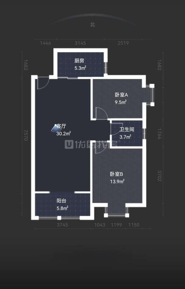 整租·成国右岸