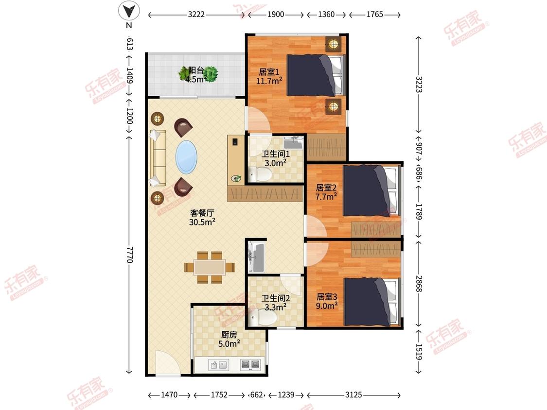 整租·万科公园里