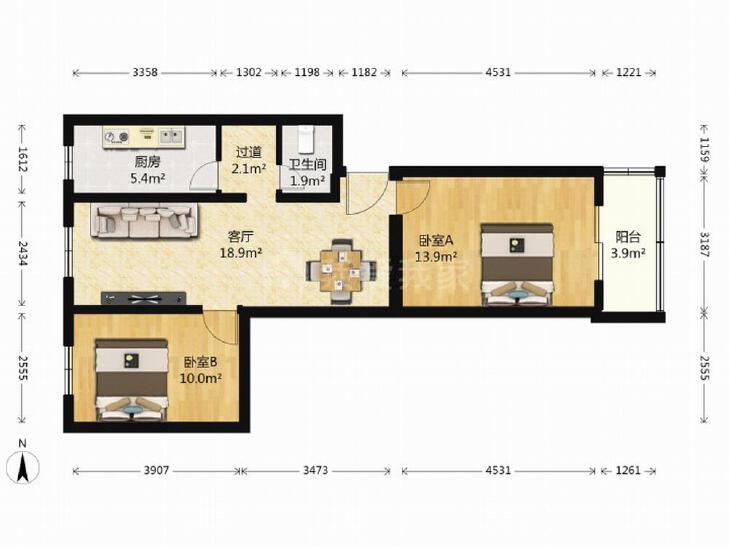 整租·聪慧里小区