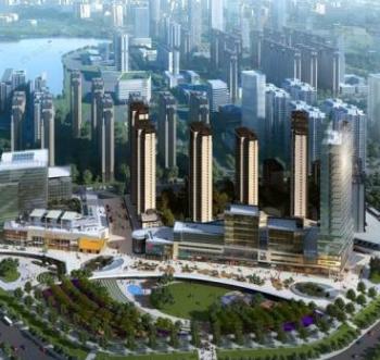 曲江汉华城效果图