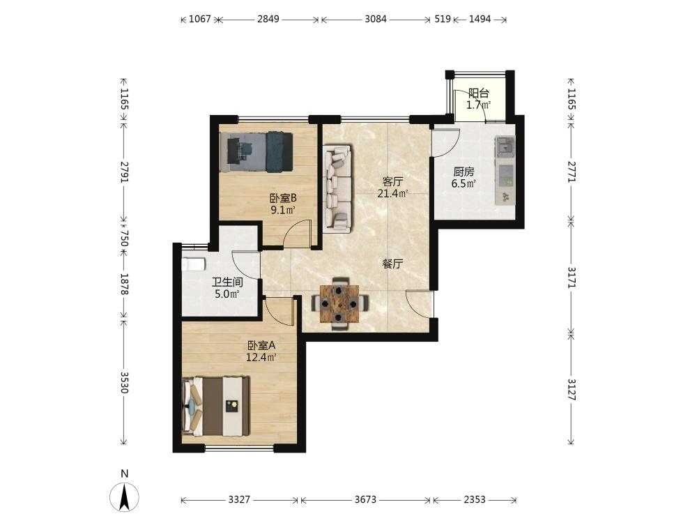 整租·建业天筑