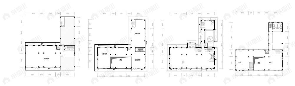 1室1厅建面2120m²北|南户型图