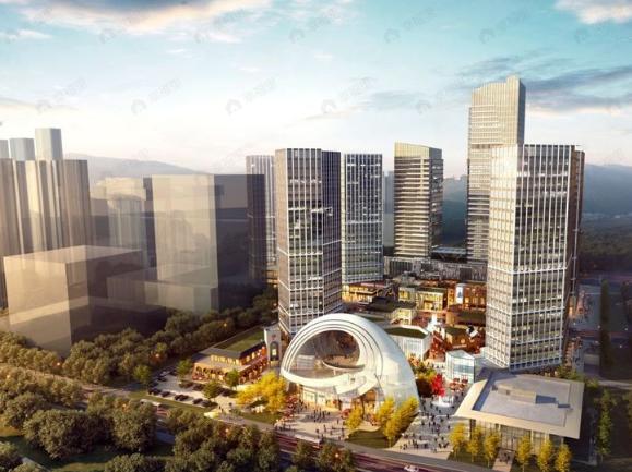 中国铁建城效果图