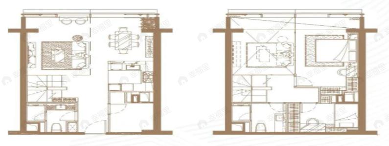 南沙建滔广场3室2厅2卫户型图