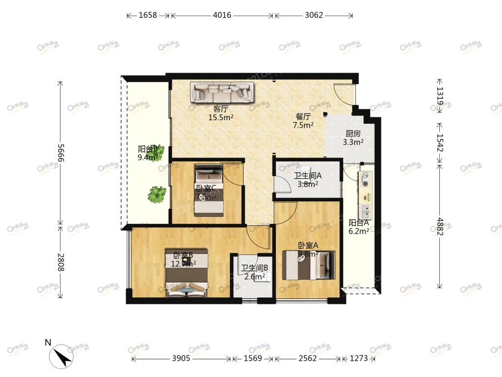 整租·德政尚品