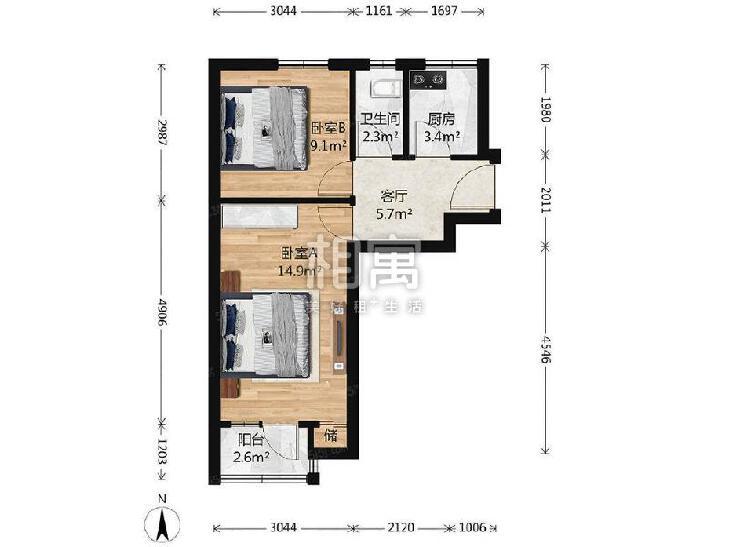 整租·卢沟桥(北里)
