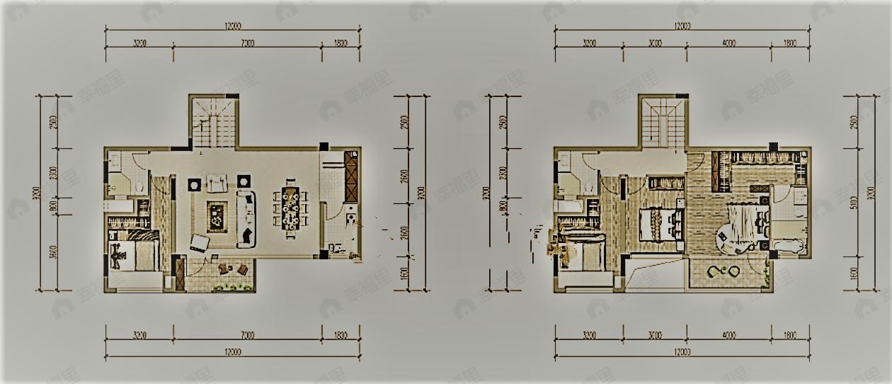 华宇锦绣玺岸4室2厅3卫户型图